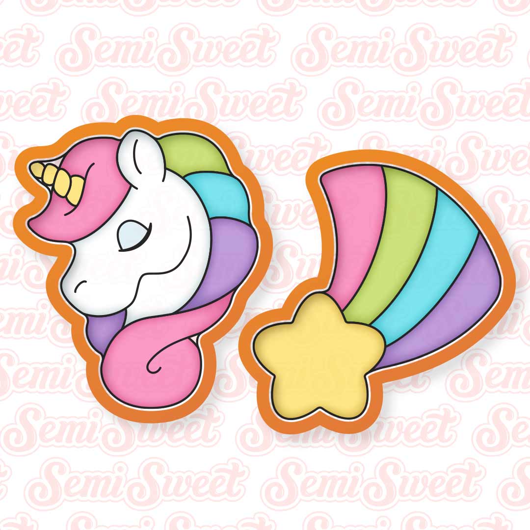 Unicorn Cookie Platter Set