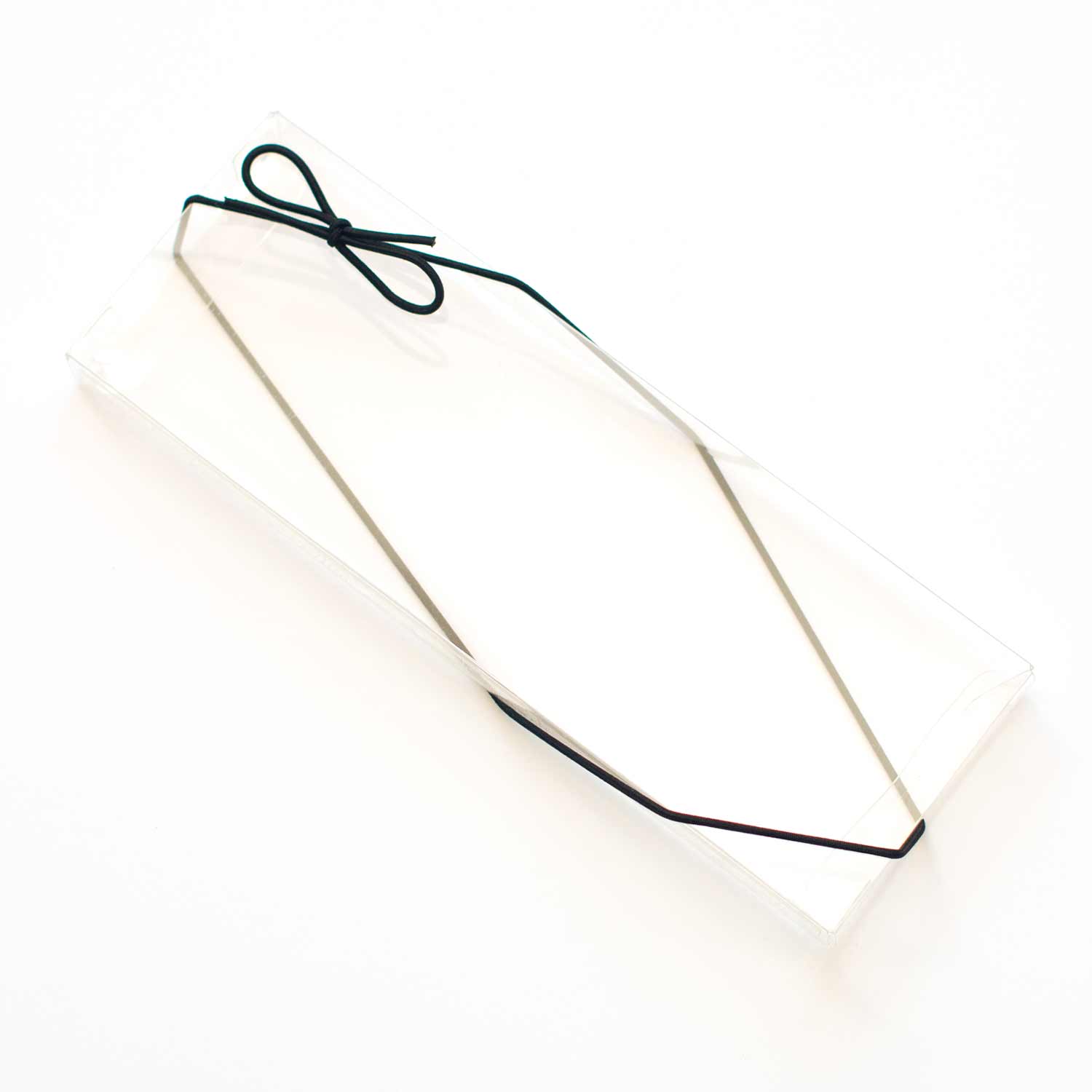 2.75" x 8" clear cookie box