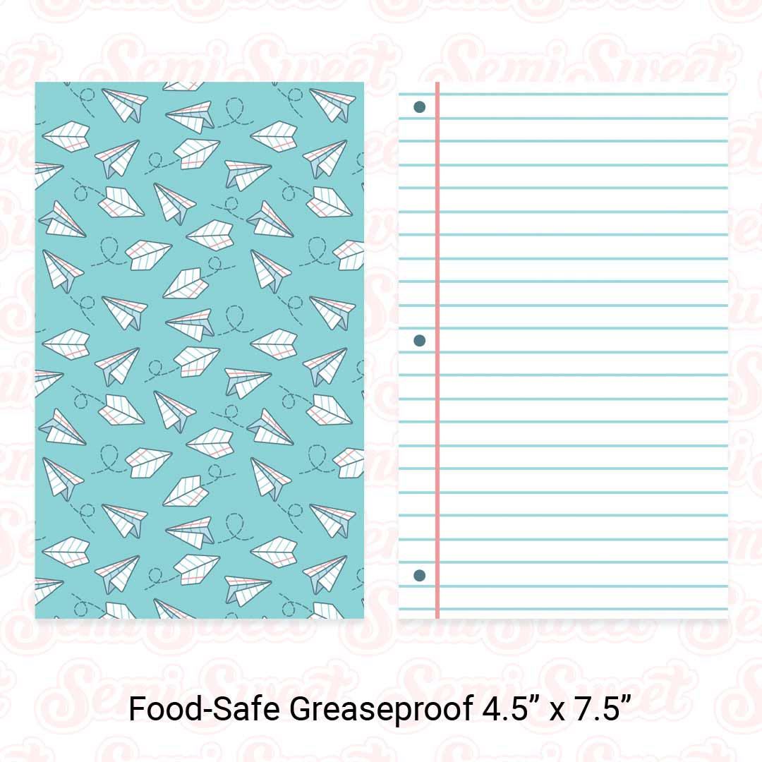 back to school cookie card backers