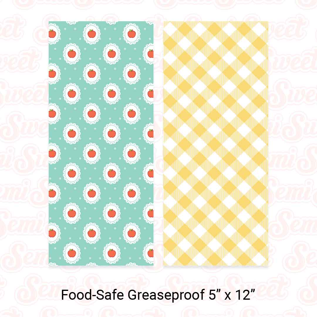 back to school cookie card backers