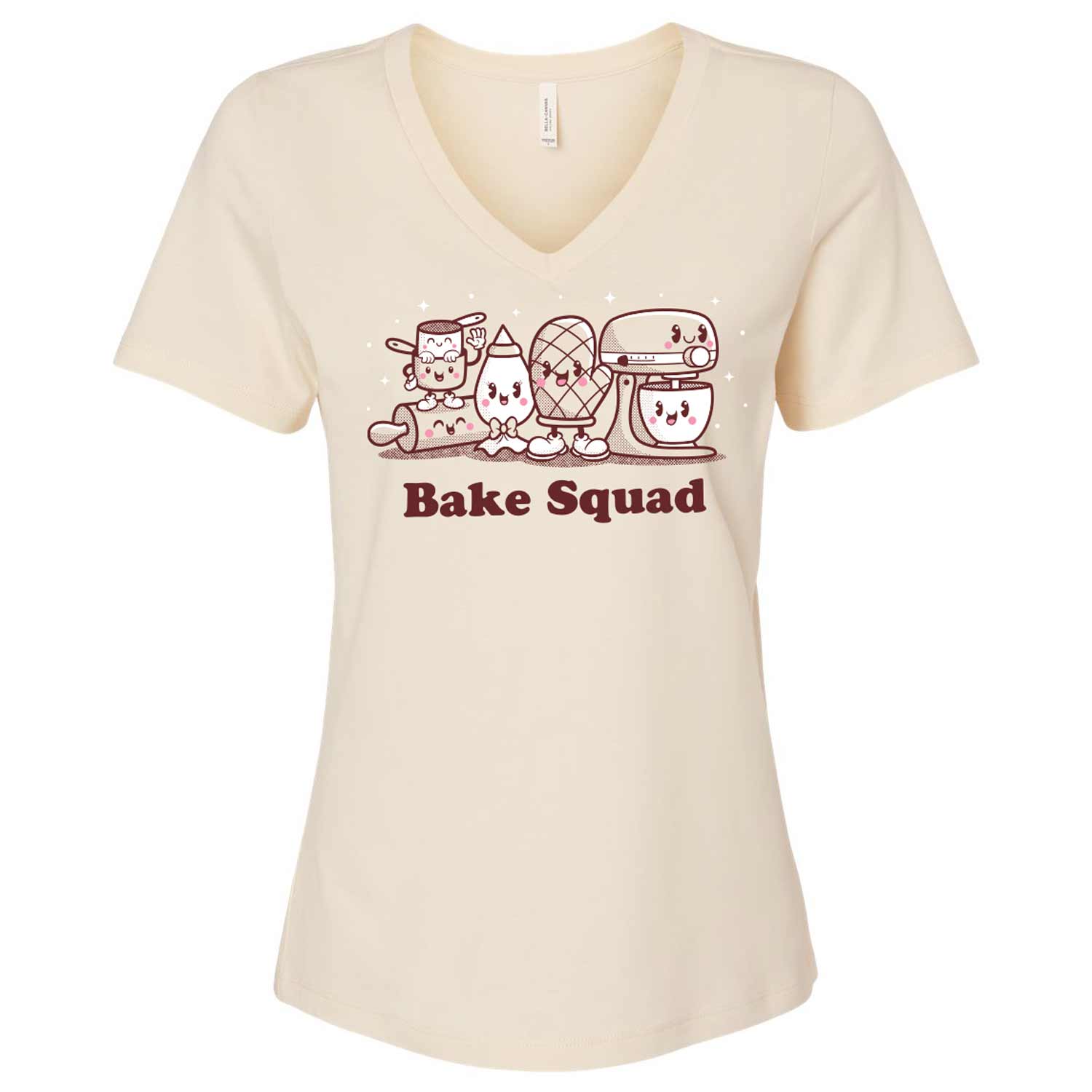 Bake Squad Ladies V-Neck T-Shirt