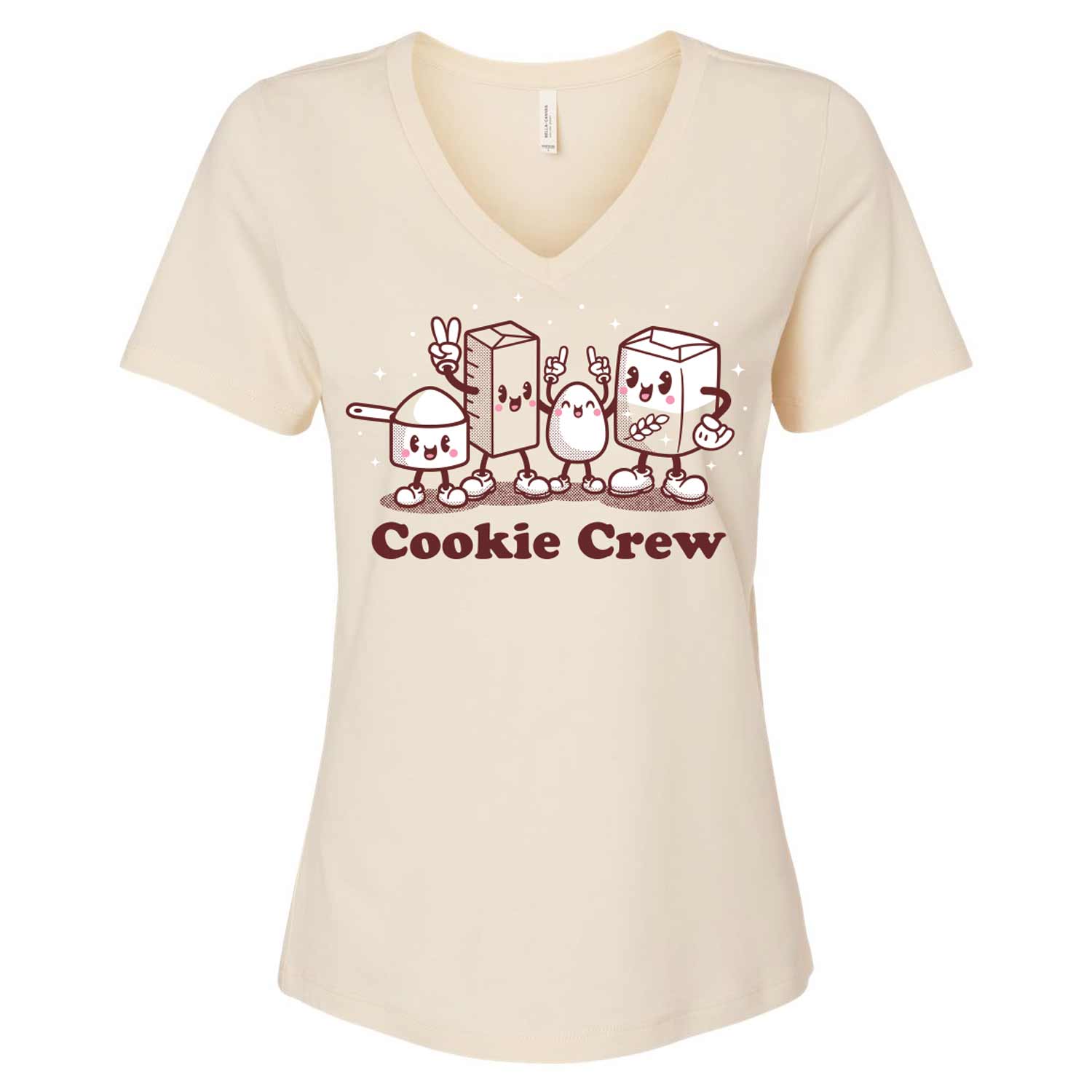 Cookie Crew Ladies V-Neck T-Shirt