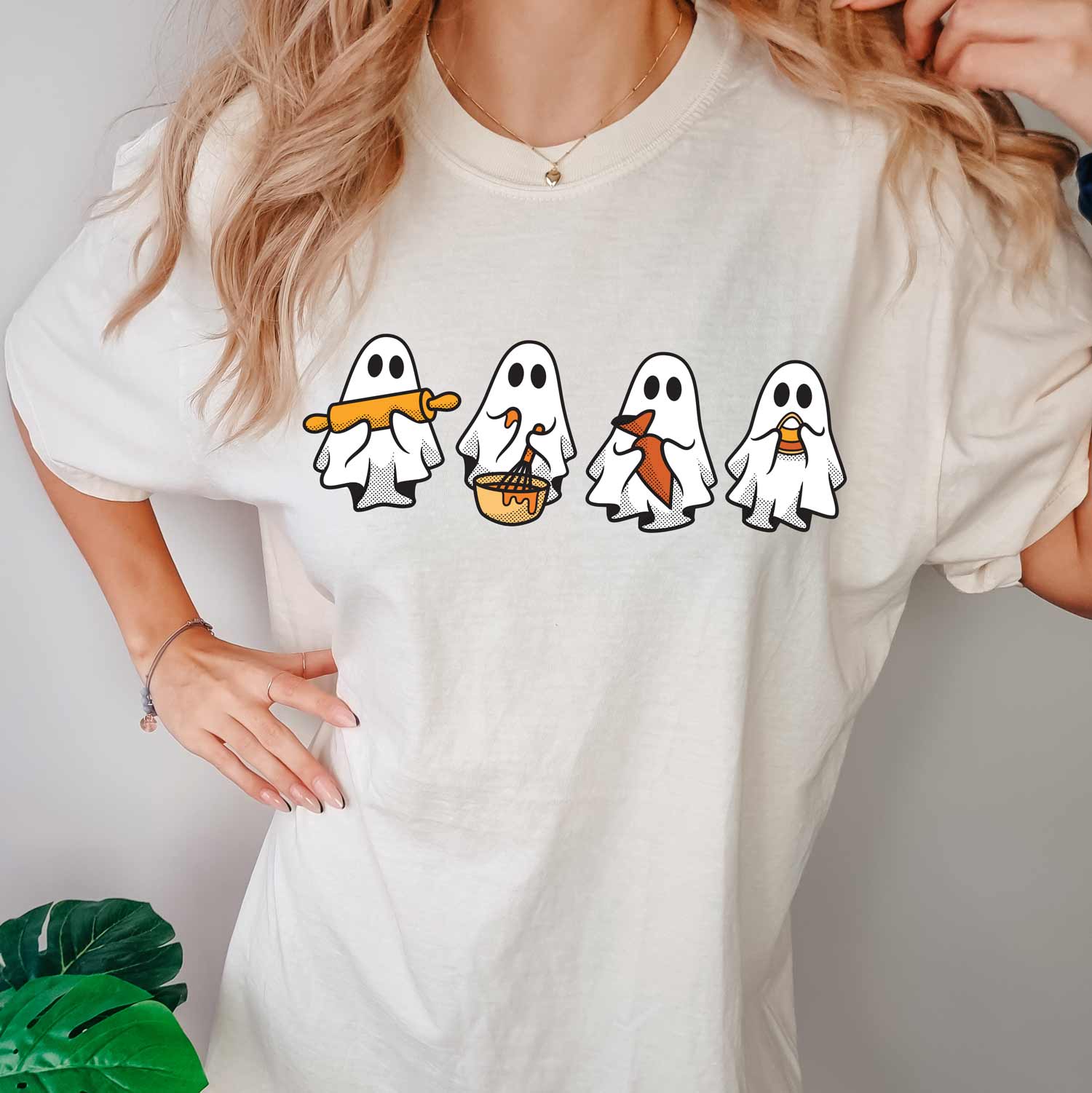 Cookie Decorating Ghosts Unisex T-Shirt