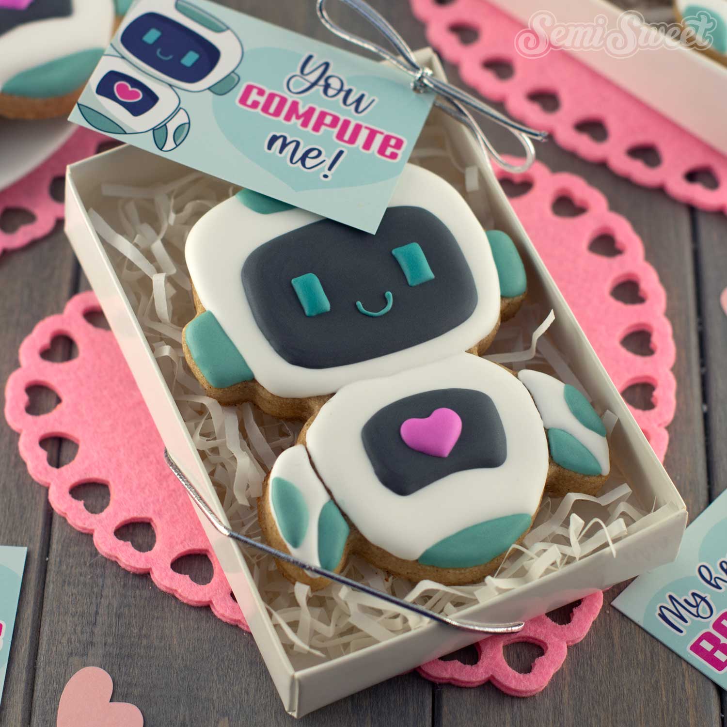 Modern Robot Cookie Cutter