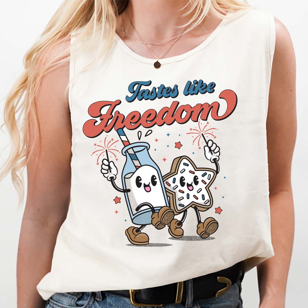 Tastes like Freedom Unisex Tank Top
