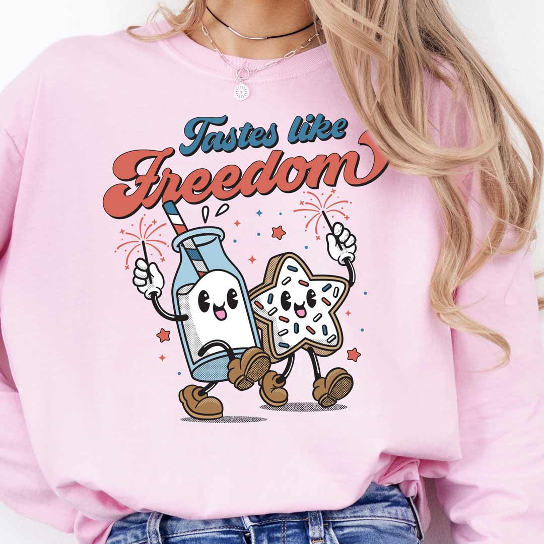 Tastes Like Freedom Unisex Long Sleeve T-Shirt