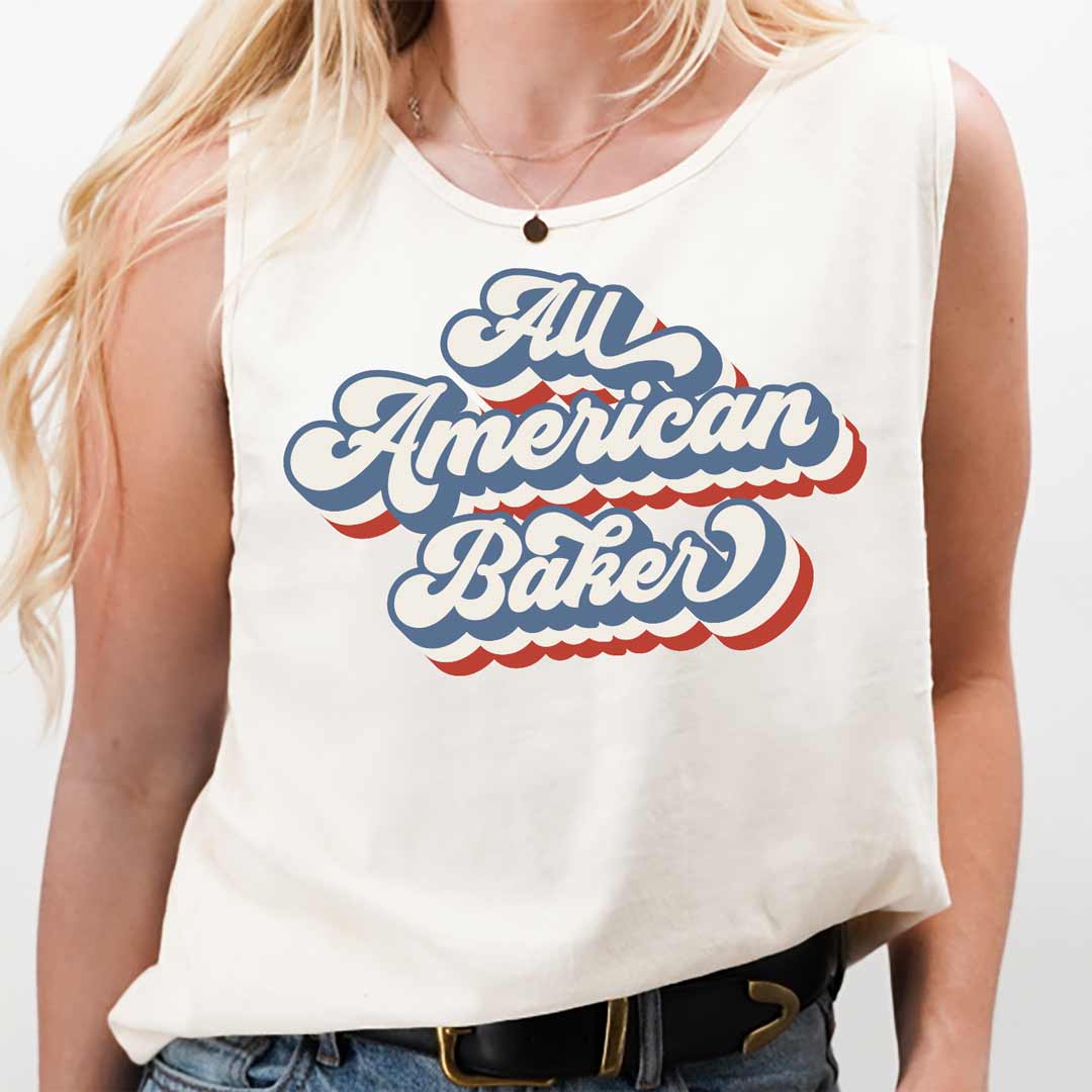 All American Baker Unisex Tank Top