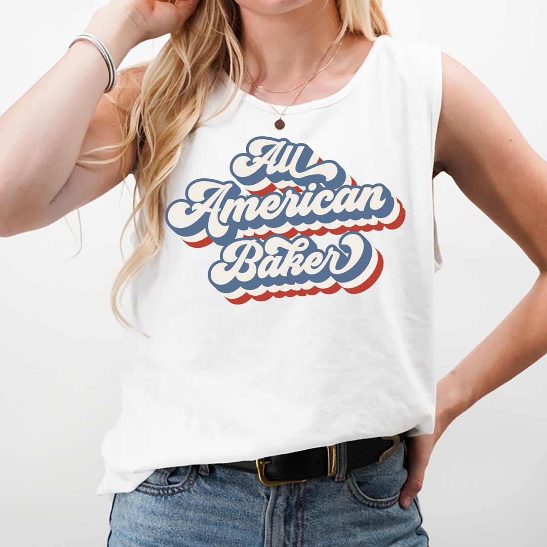All American Baker Unisex Tank Top