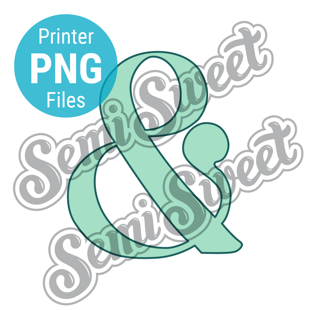 Ampersand - PNG Images | Semi Sweet Designs