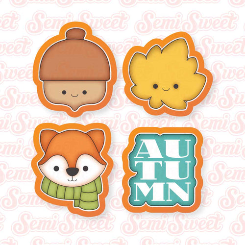 Autumn Mini Cookie Cutter Set