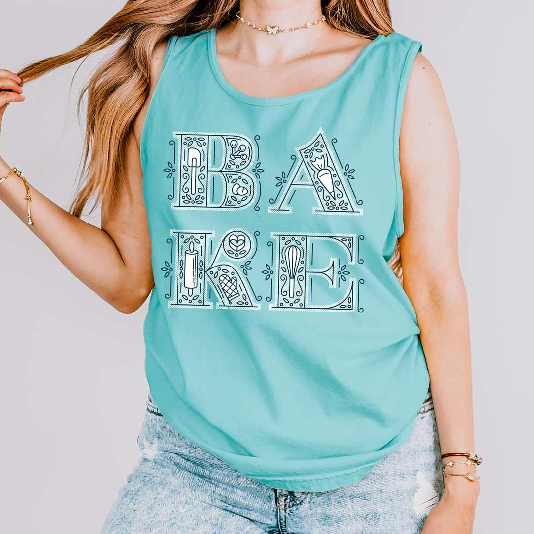 BAKE Quad Unisex Tank Top
