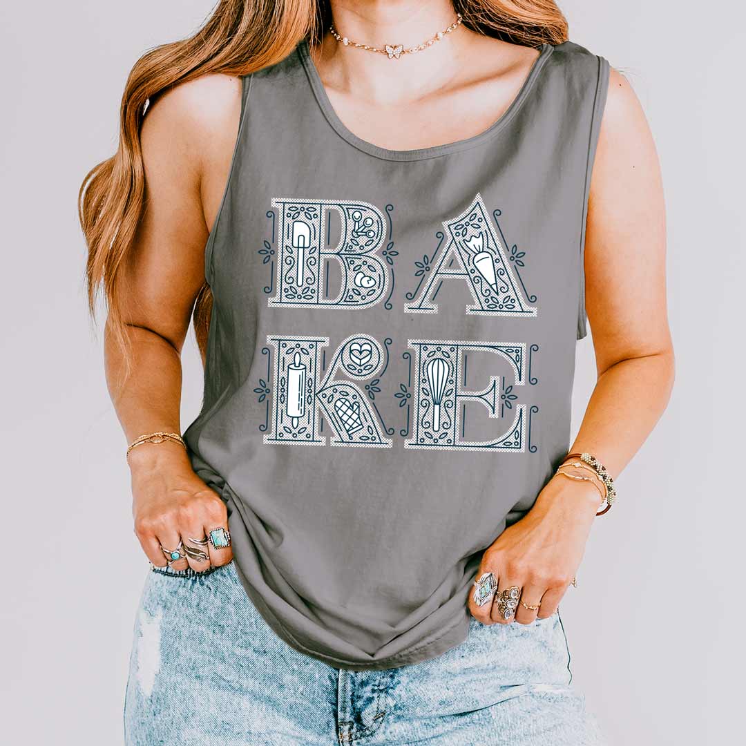 BAKE Quad Unisex Tank Top