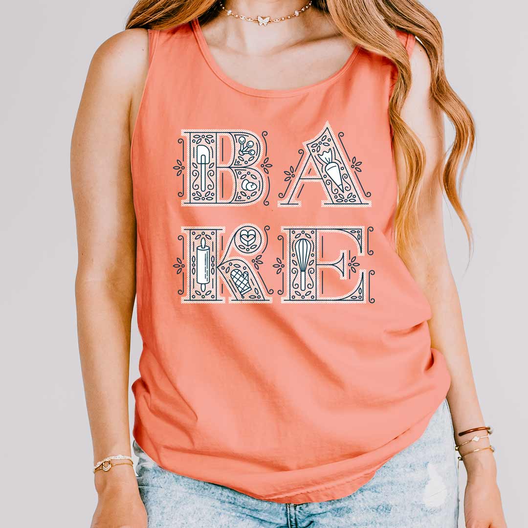 BAKE Quad Unisex Tank Top