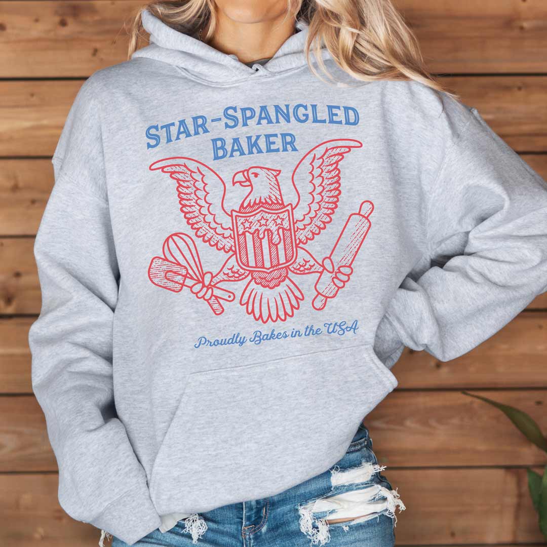 Star-Spangled Baker Unisex Hoodie