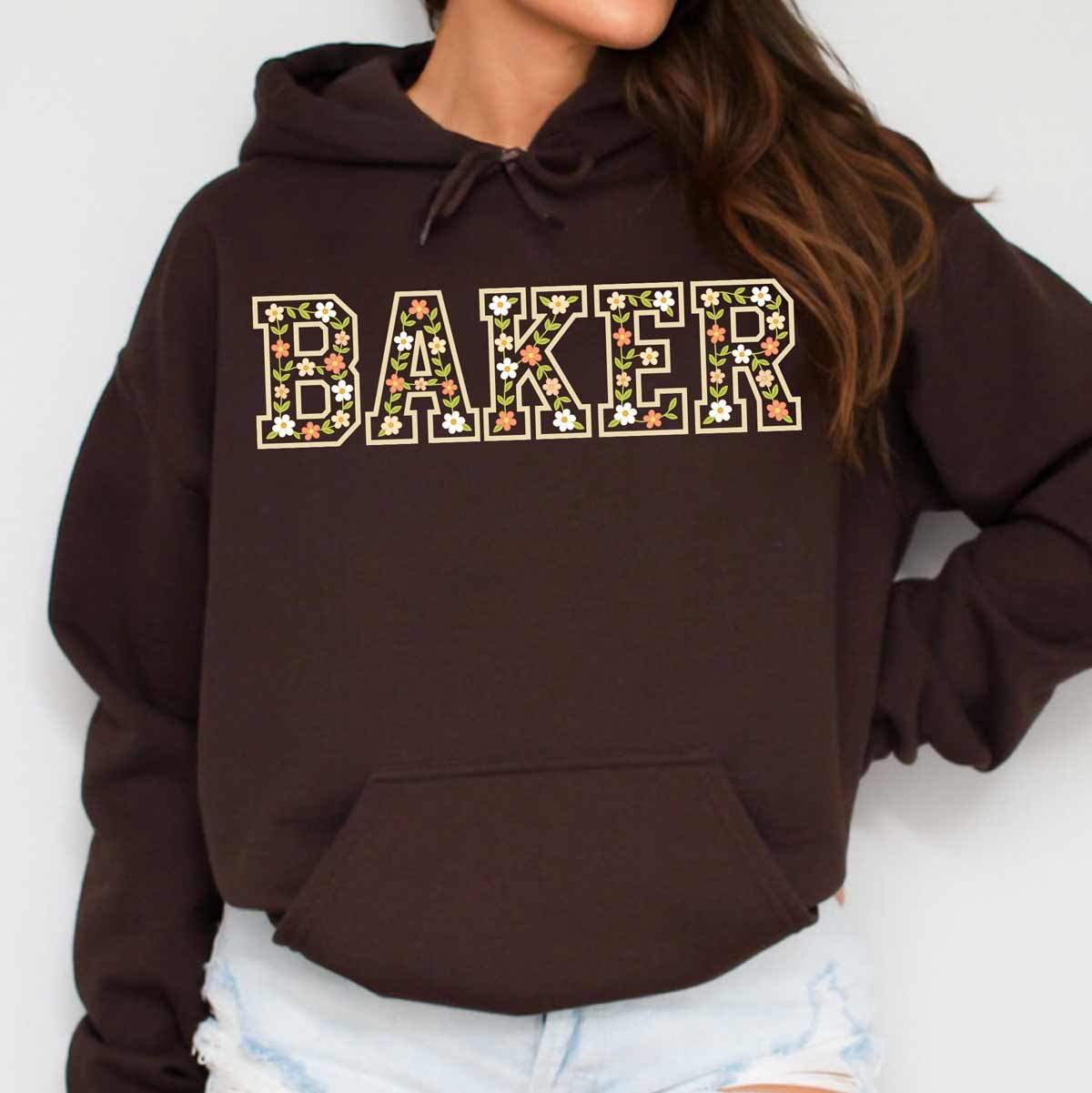 Floral Baker Unisex Hoodie