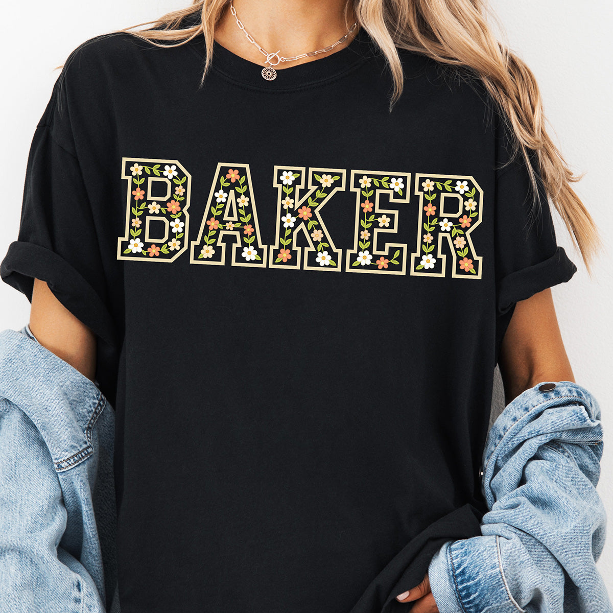 Floral Baker Unisex T-Shirt