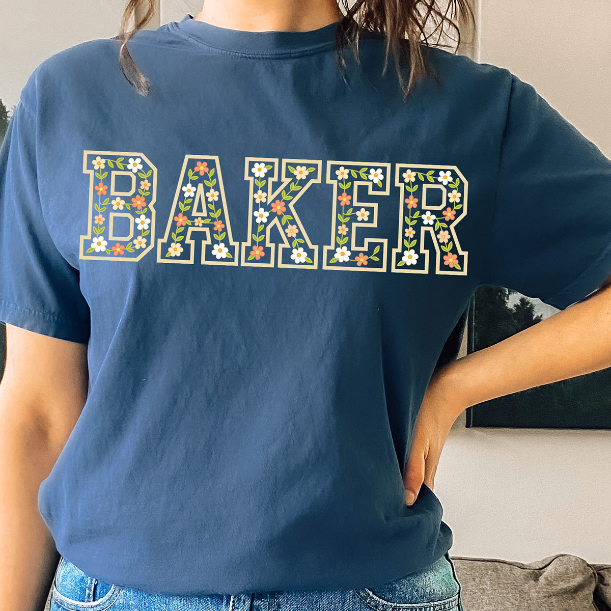 Floral Baker Unisex T-Shirt