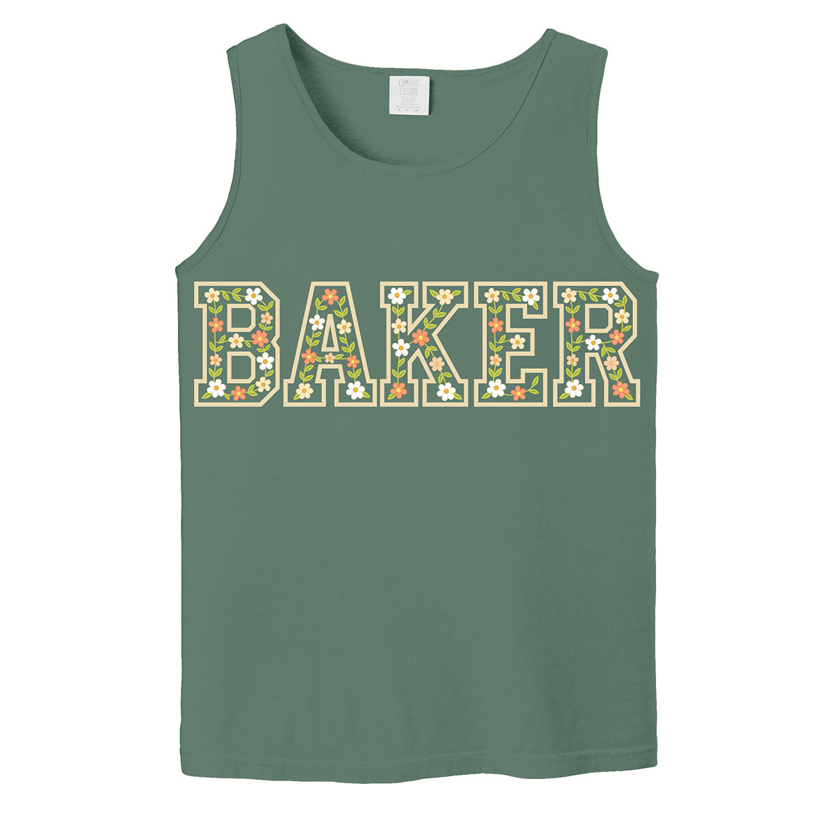 Floral Baker Unisex Tank Top