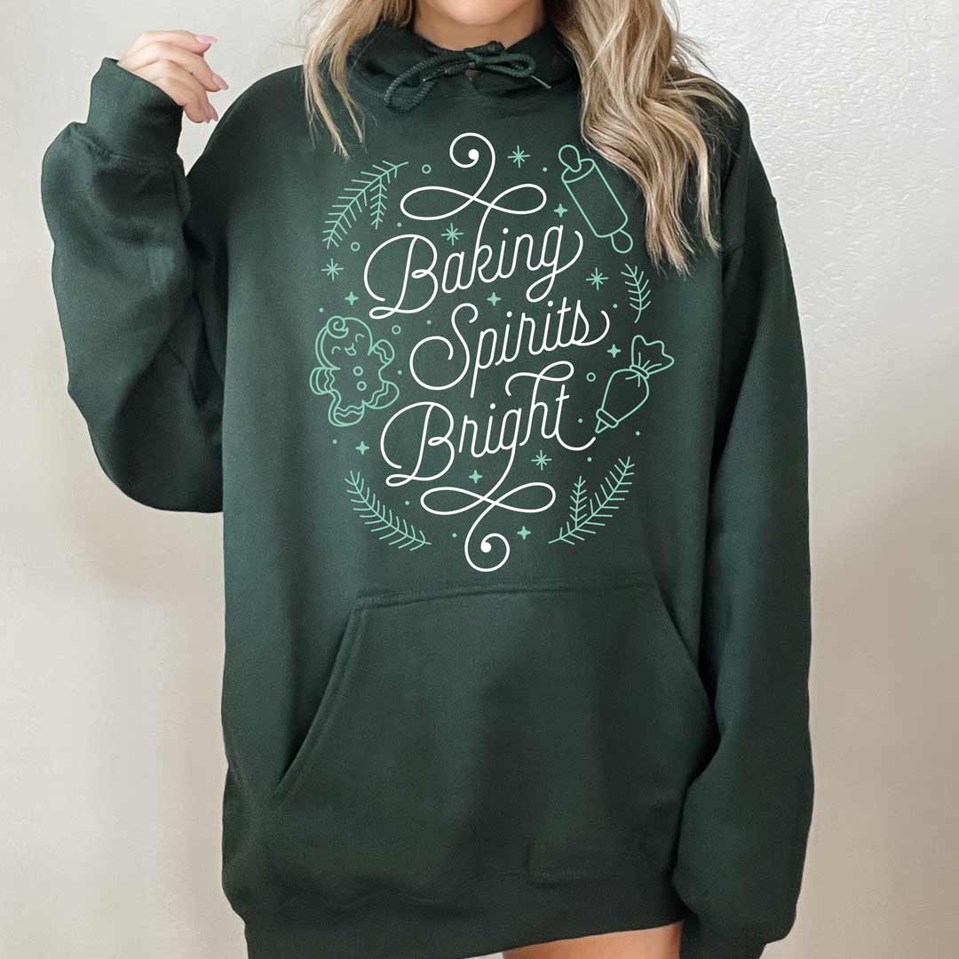 Baking Spirits Bright Unisex Hoodie