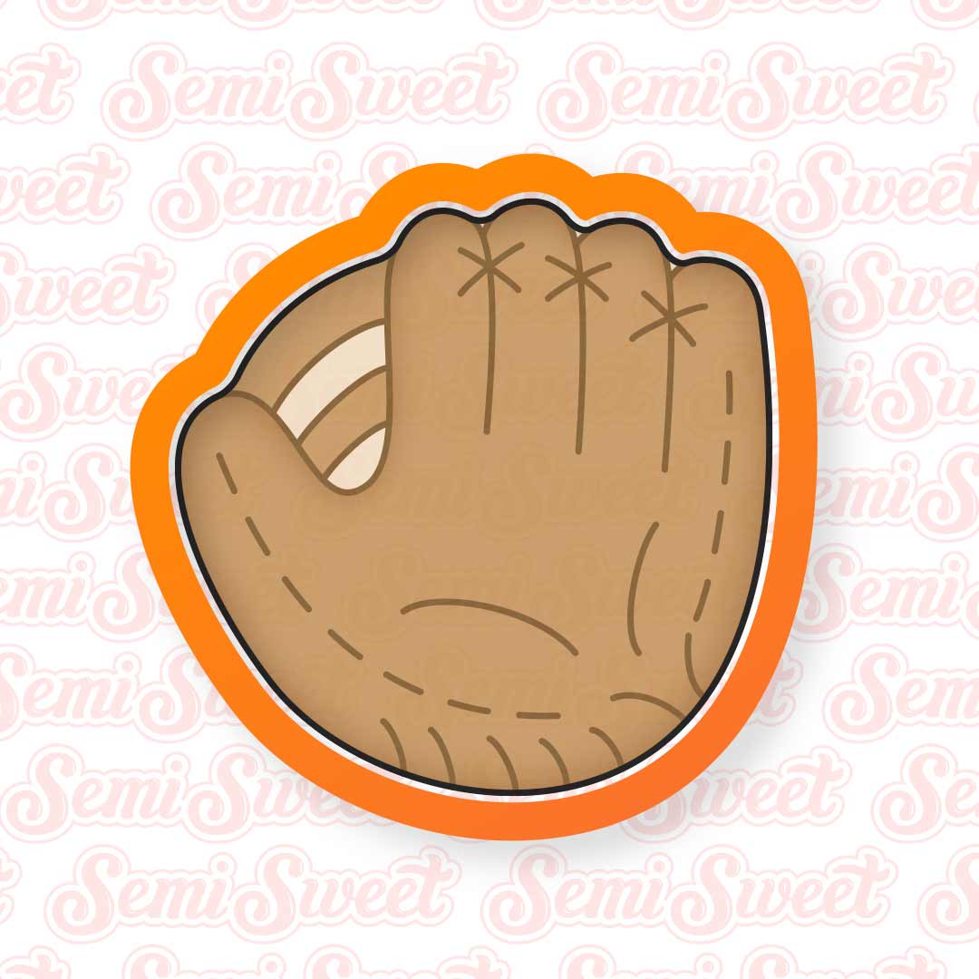Baseball Mitt Cookie Cutter