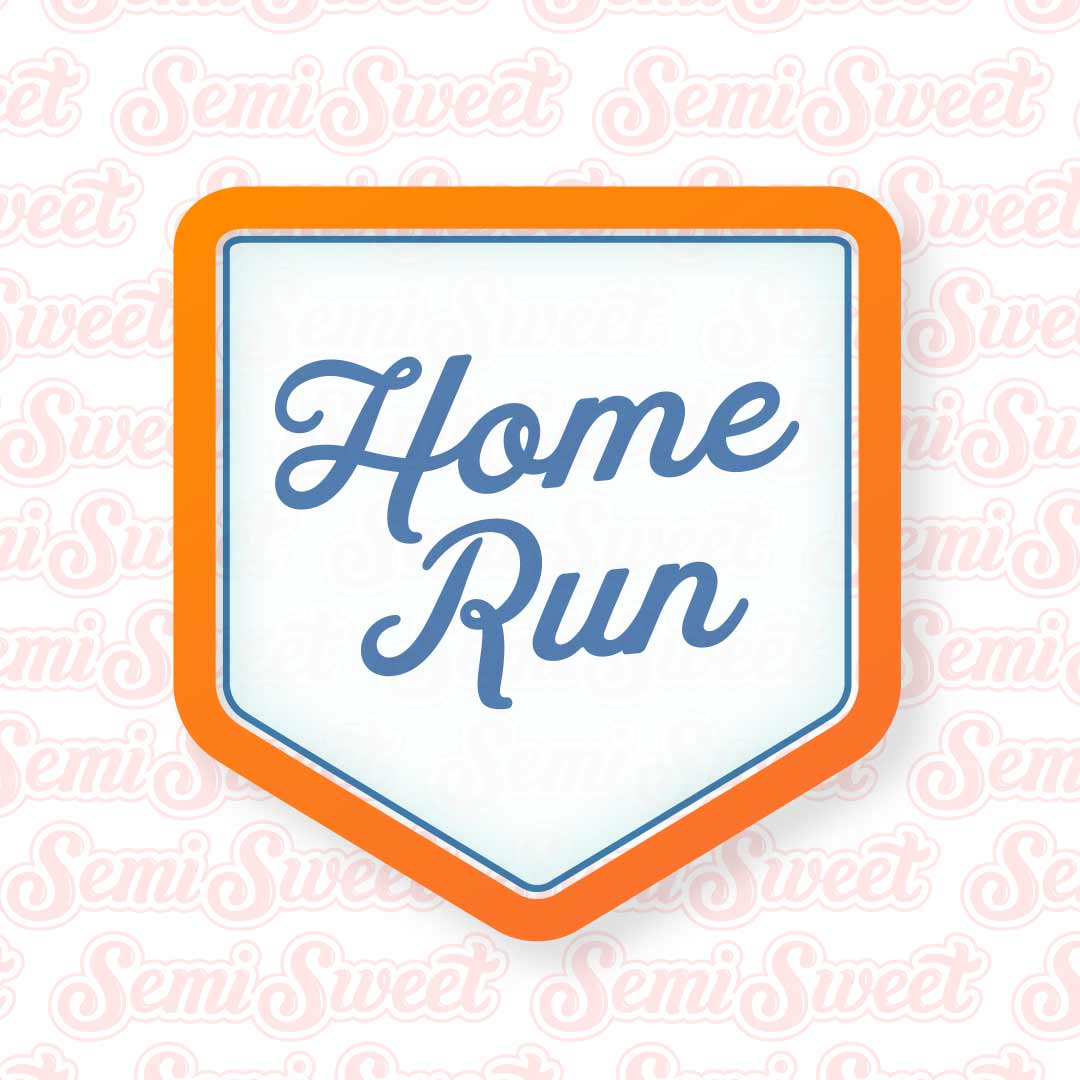 Home Plate Cookie Cutter