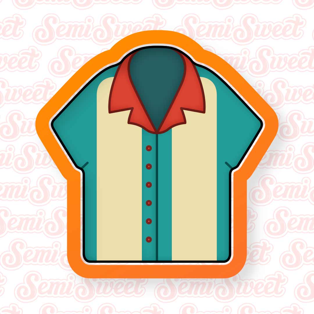 Bowling Shirt Cookie Cutter