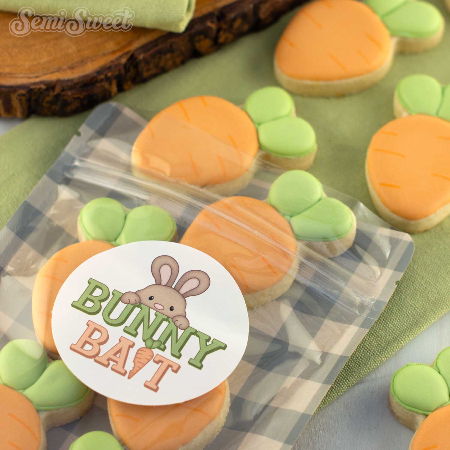 Bunny Bait 2.5" Tag Sticker - Pack of 25