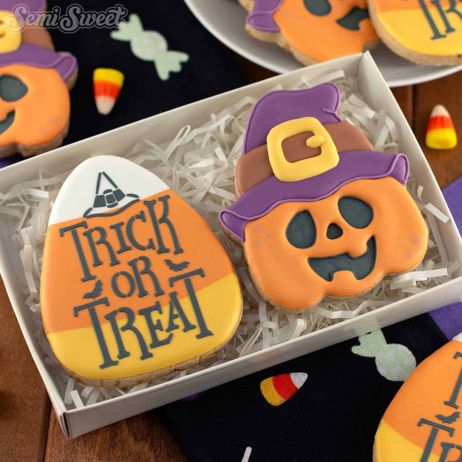 Trick-or-Treat Candy Corn Cookie Cutter Only
