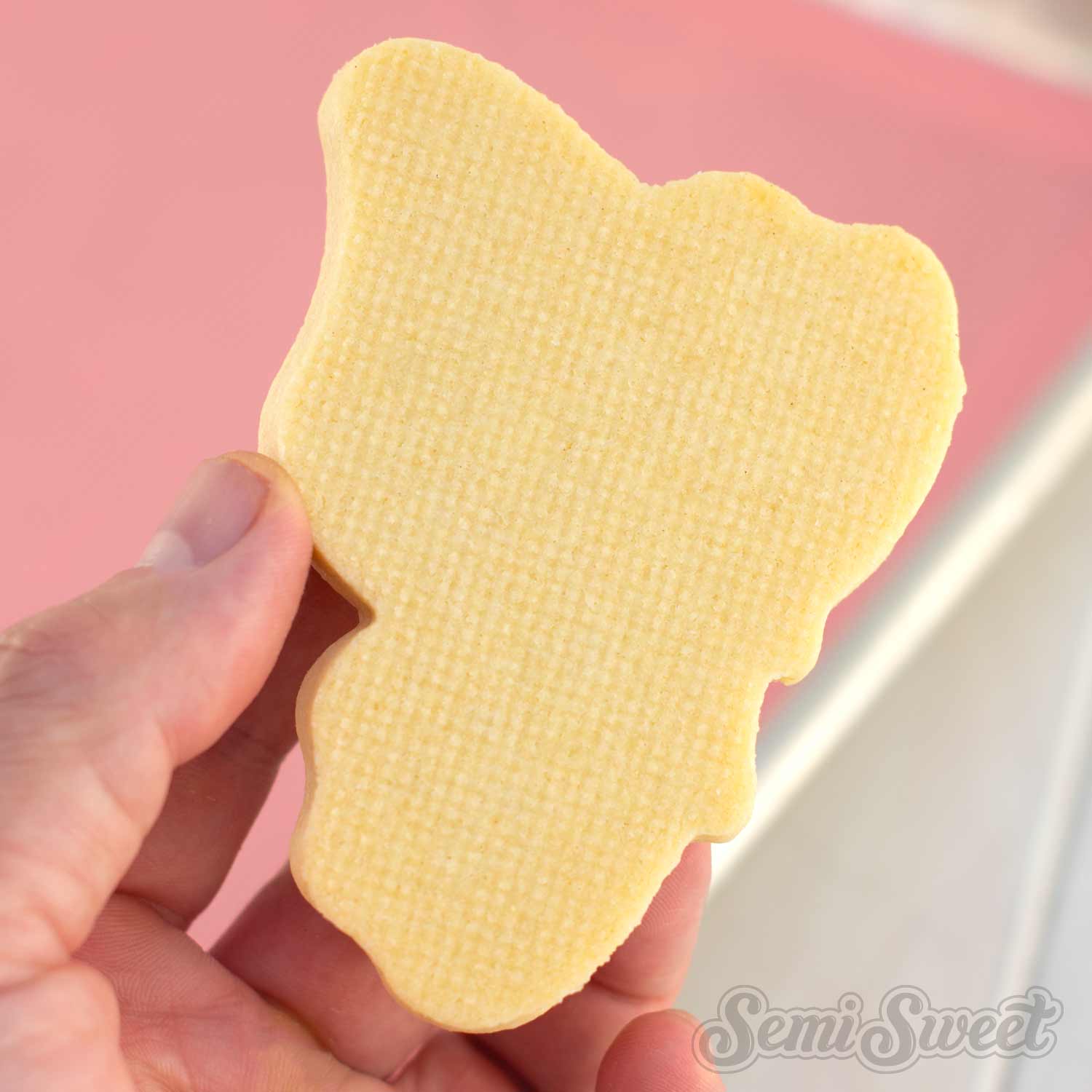 Pink Perforated Silicone Baking Mat - HALF SHEET- Chua Cookie Brand