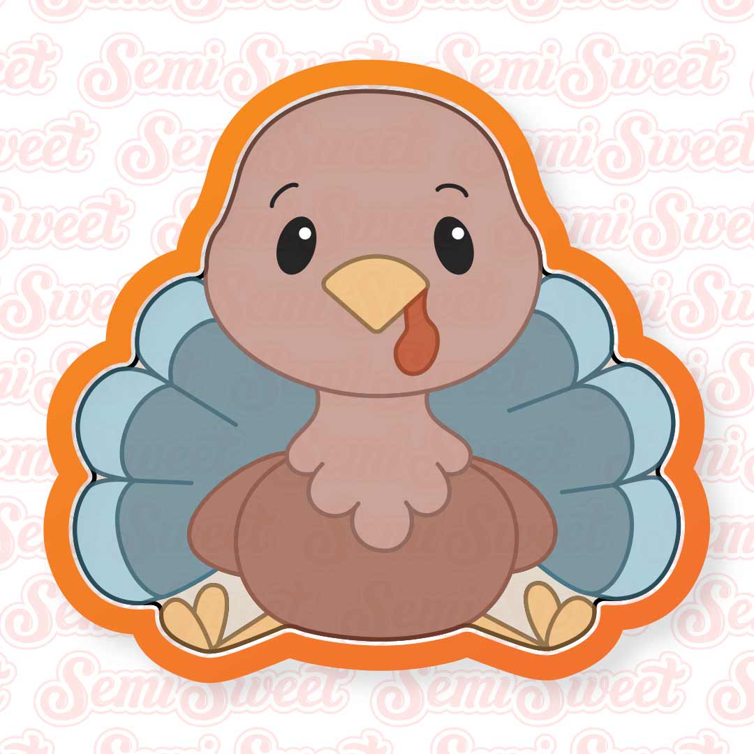 cute turkey cookie cutter