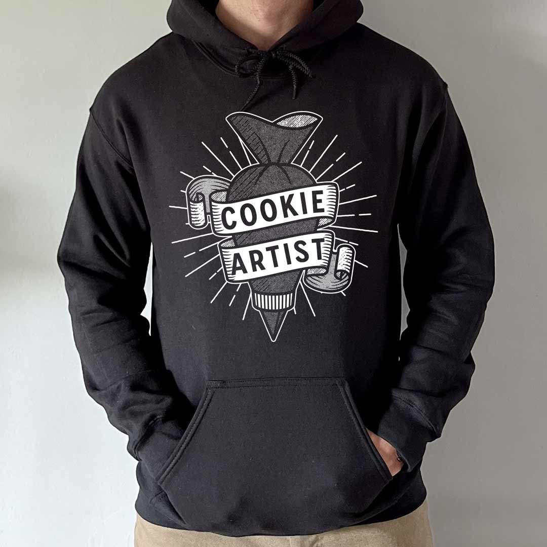 Piping Bag Cookie Artist Unisex Hoodie