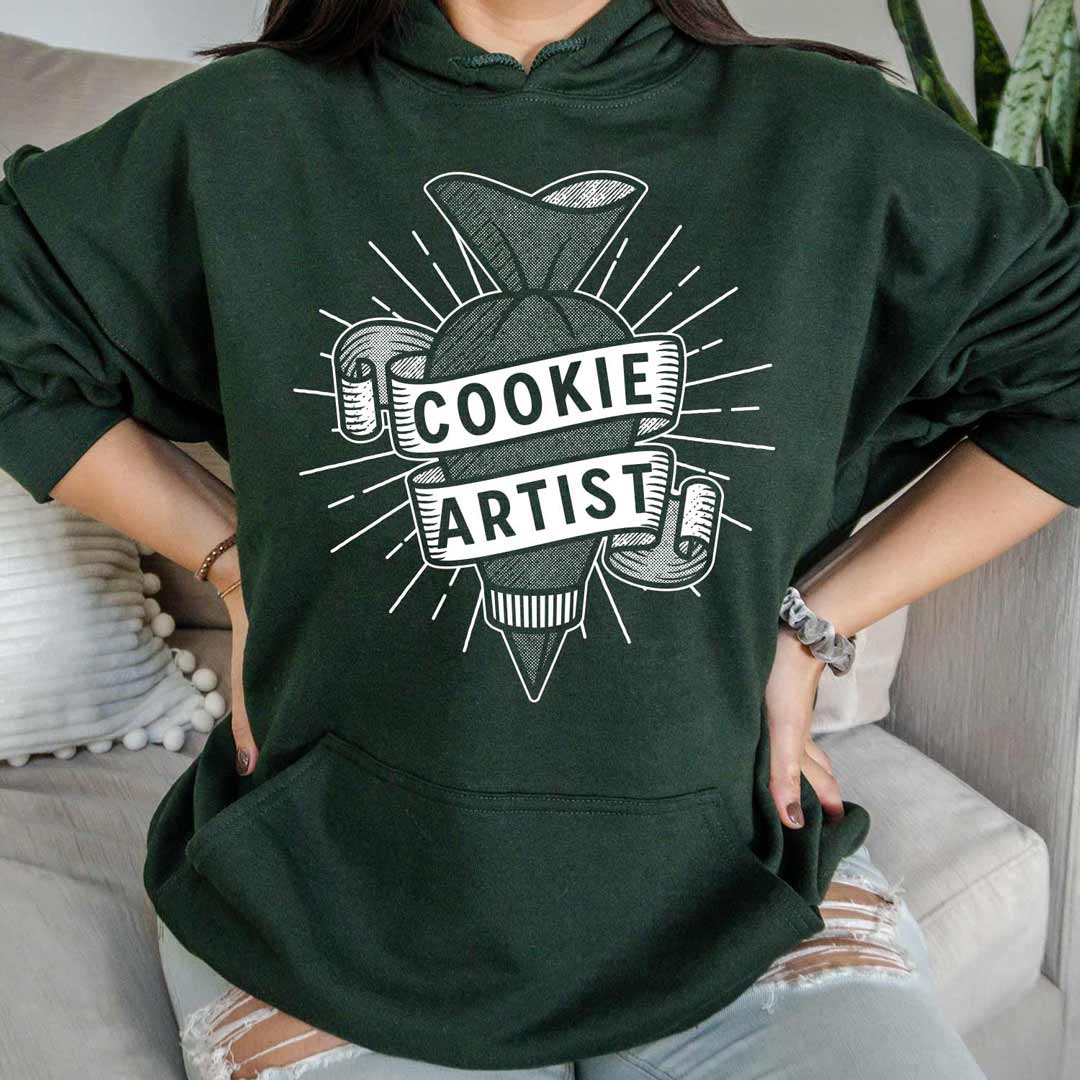 Piping Bag Cookie Artist Unisex Hoodie
