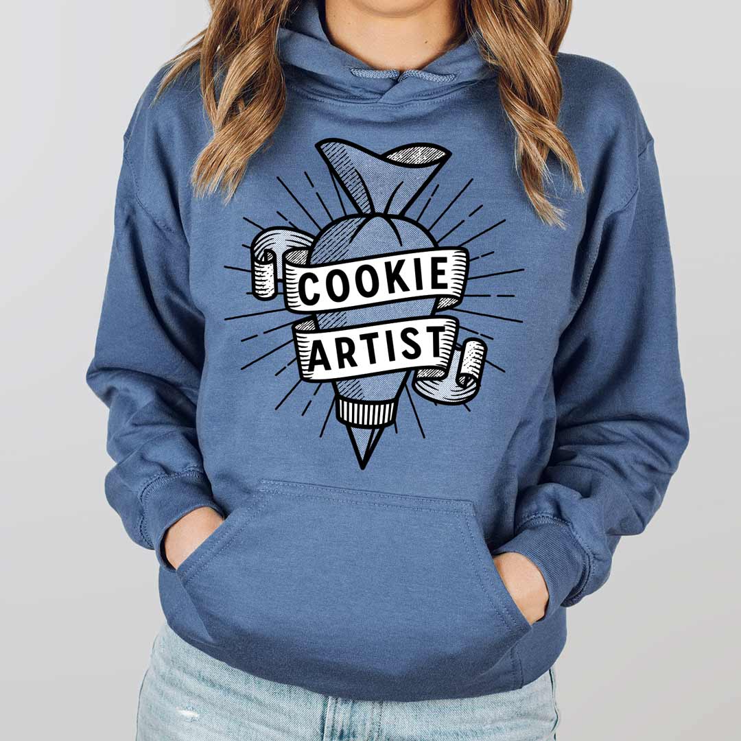 Piping Bag Cookie Artist Unisex Hoodie