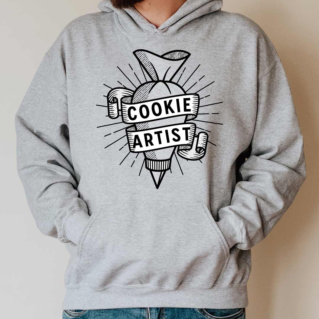 Piping Bag Cookie Artist Unisex Hoodie