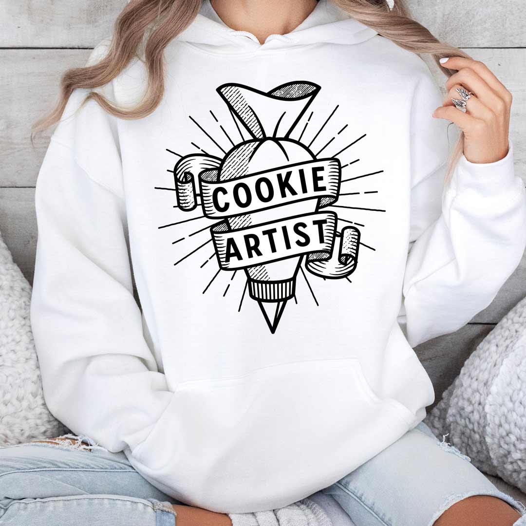Piping Bag Cookie Artist Unisex Hoodie
