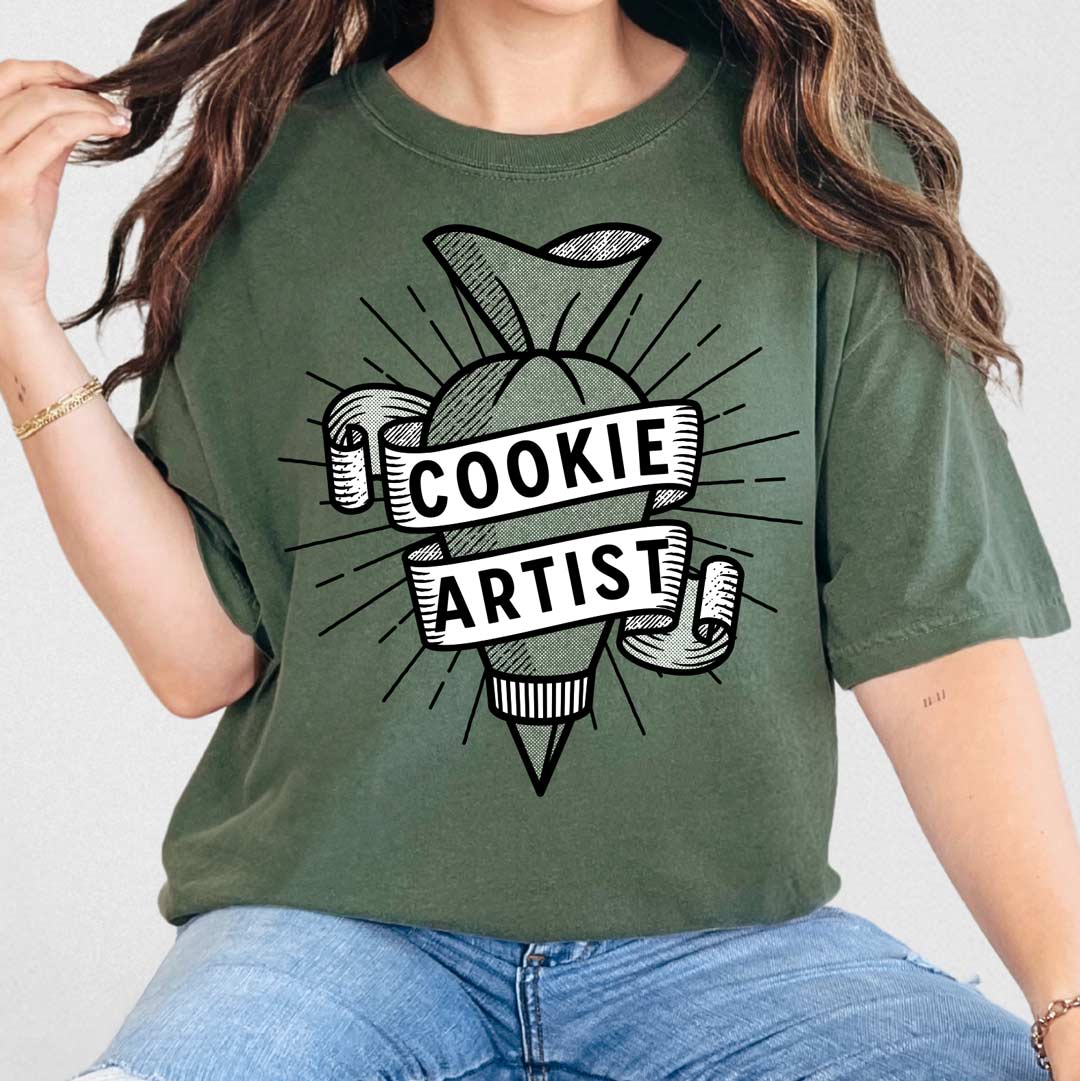 Piping Bag Cookie Artist Unisex T-Shirt