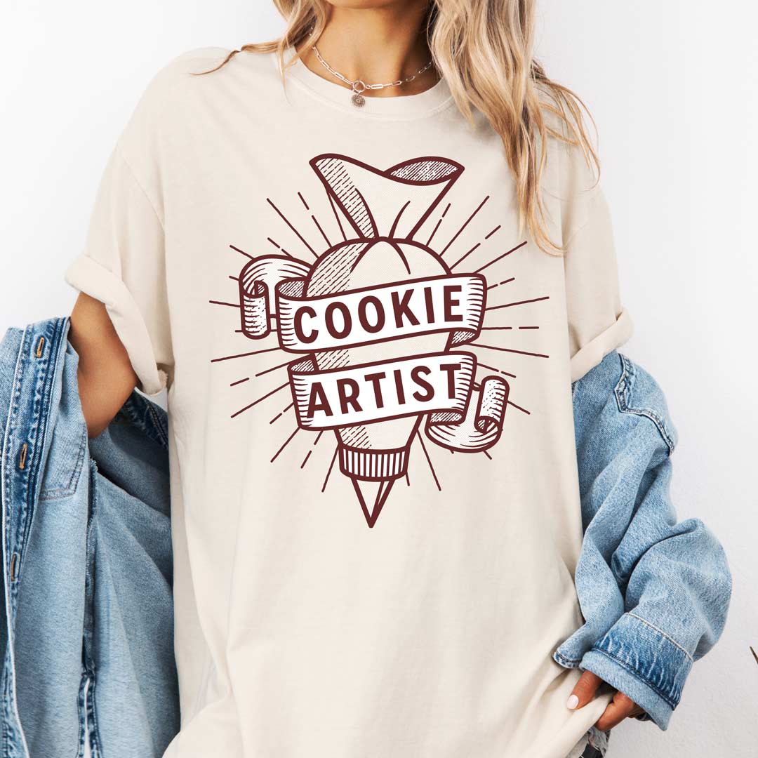 Piping Bag Cookie Artist Unisex T-Shirt