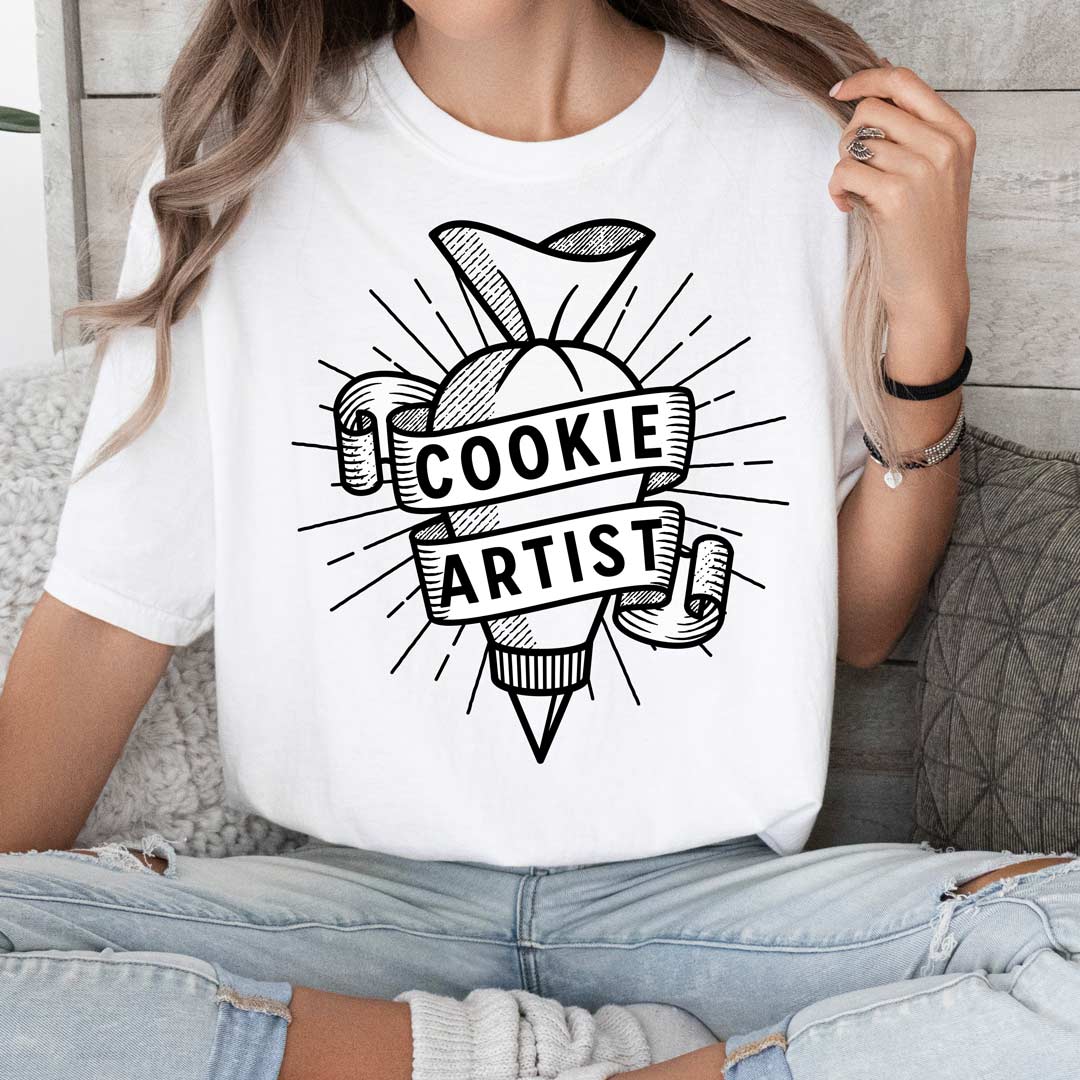 Piping Bag Cookie Artist Unisex T-Shirt