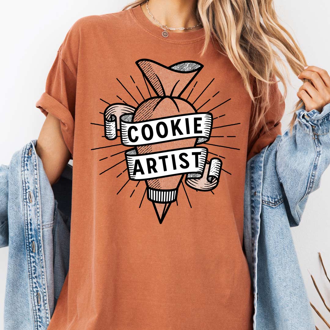 Piping Bag Cookie Artist Unisex T-Shirt
