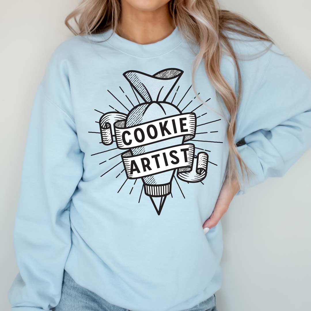 Piping Bag Cookie Artist Unisex Sweatshirt