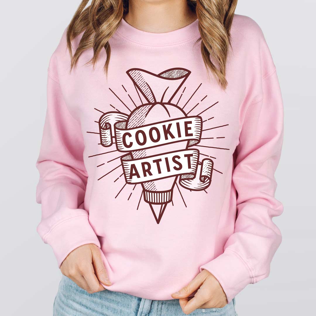 Piping Bag Cookie Artist Unisex Sweatshirt