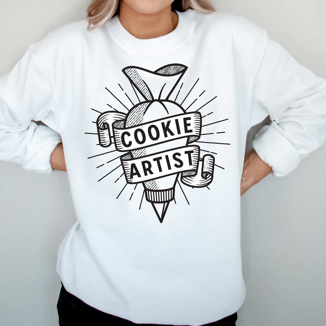 Piping Bag Cookie Artist Unisex Sweatshirt