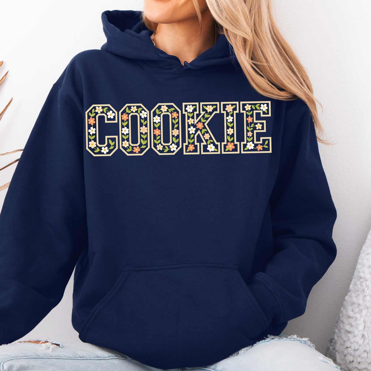 Floral Cookie Unisex Hoodie