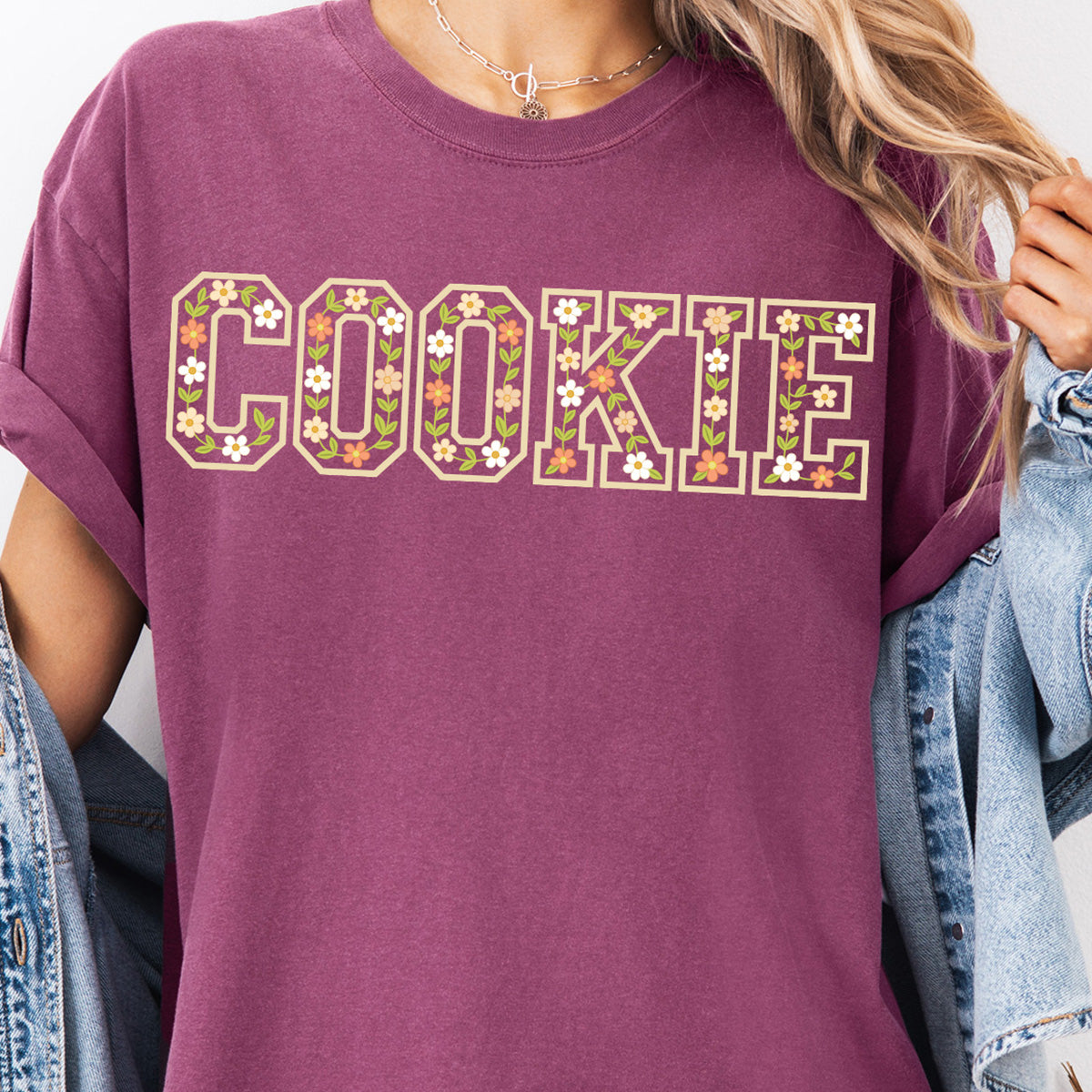 Floral Cookie Unisex T-Shirt