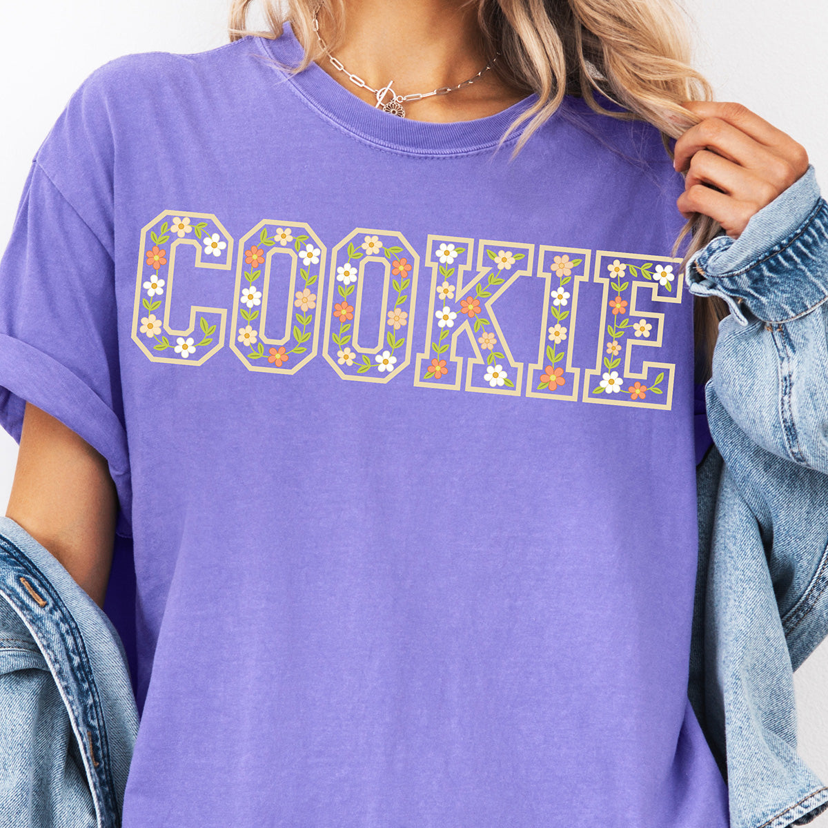 Floral Cookie Unisex T-Shirt