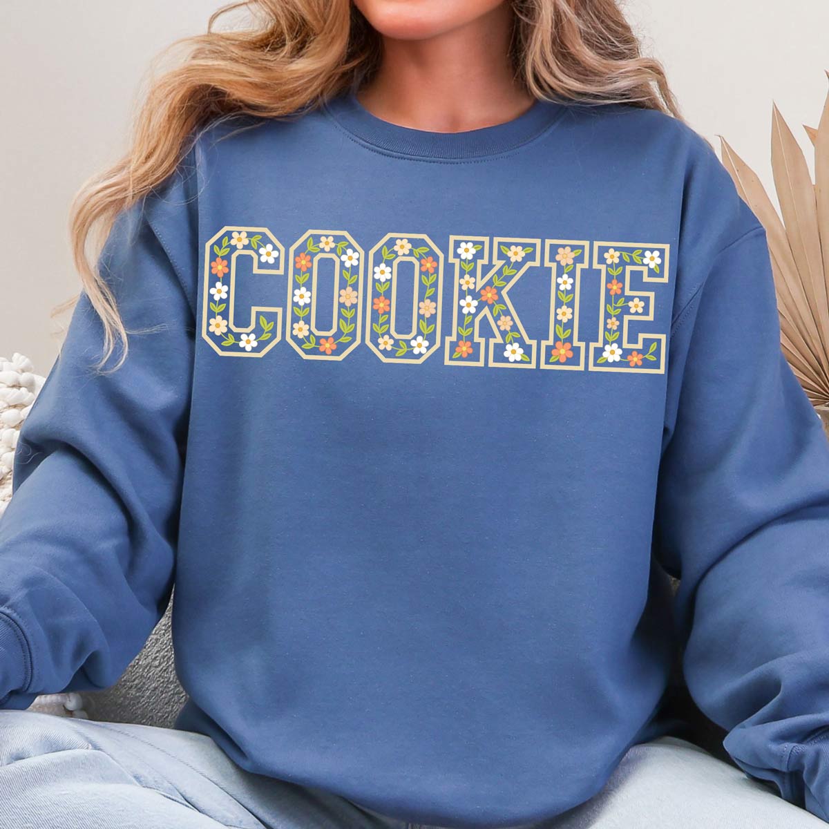 Floral Cookie Unisex Sweatshirt
