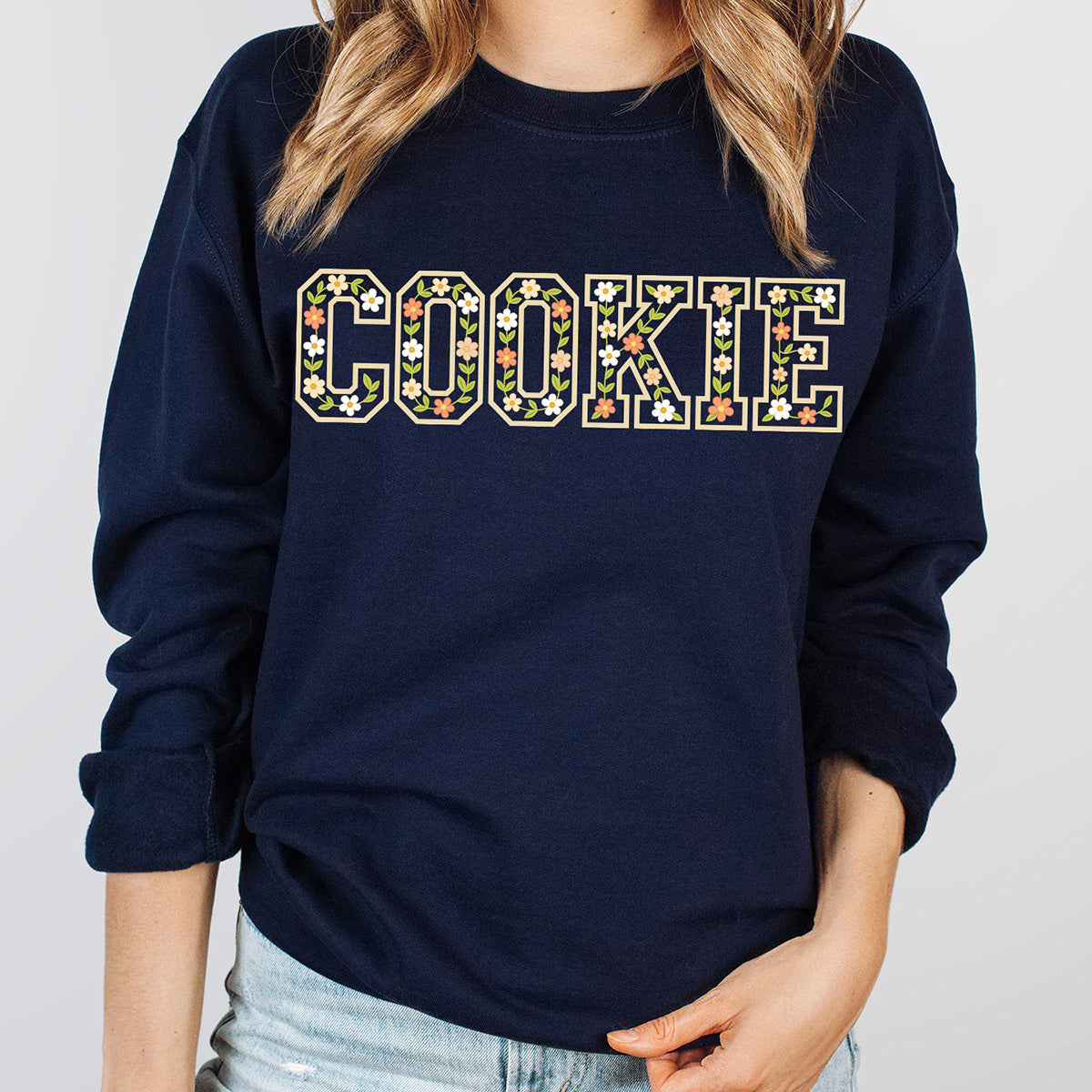 Floral Cookie Unisex Sweatshirt