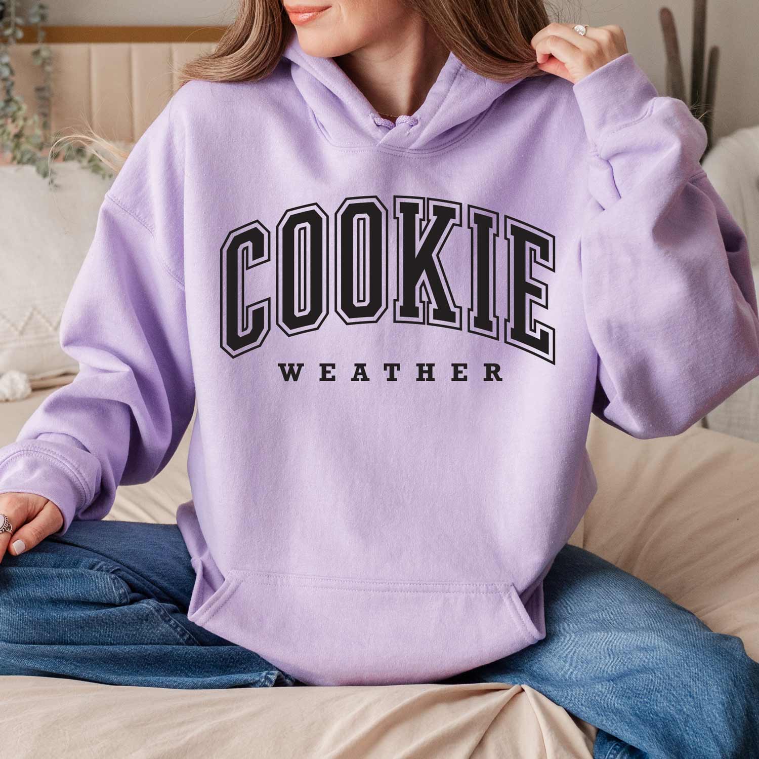 Cookie Weather Black Ink Unisex Hoodie