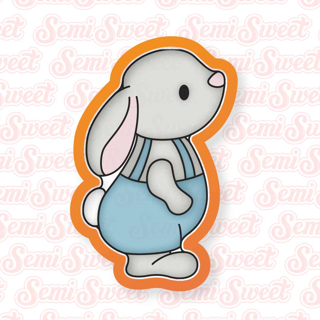 Cottage Bunny Boy Cookie Cutter