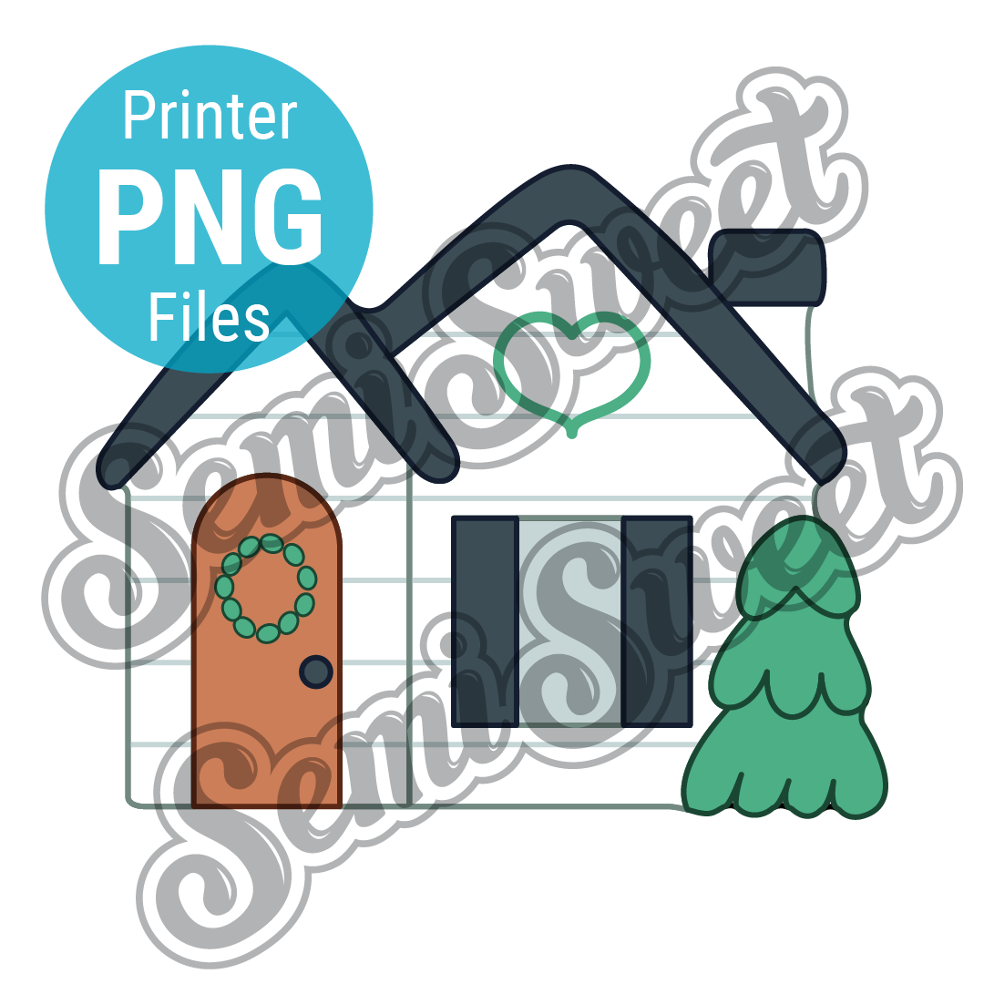 Cottage House - PNG Images | Semi Sweet Designs